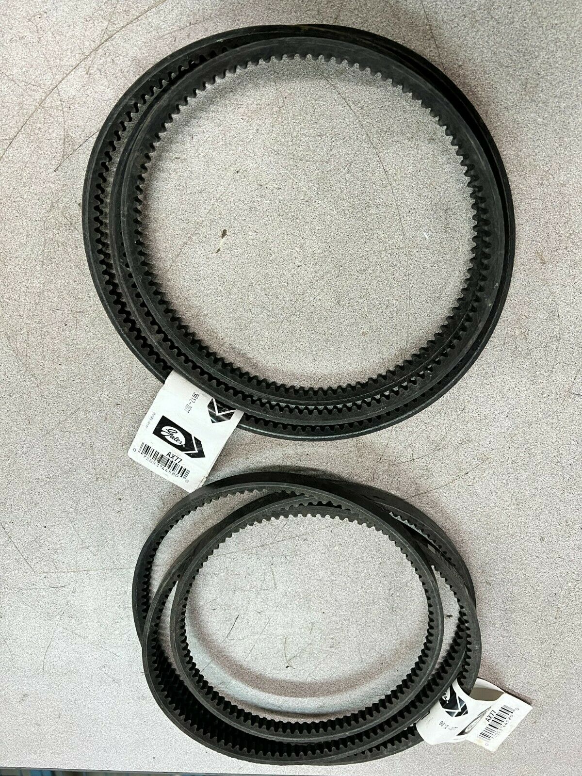 LOT OF 2 NEW NO BOX GATES BELT AX77