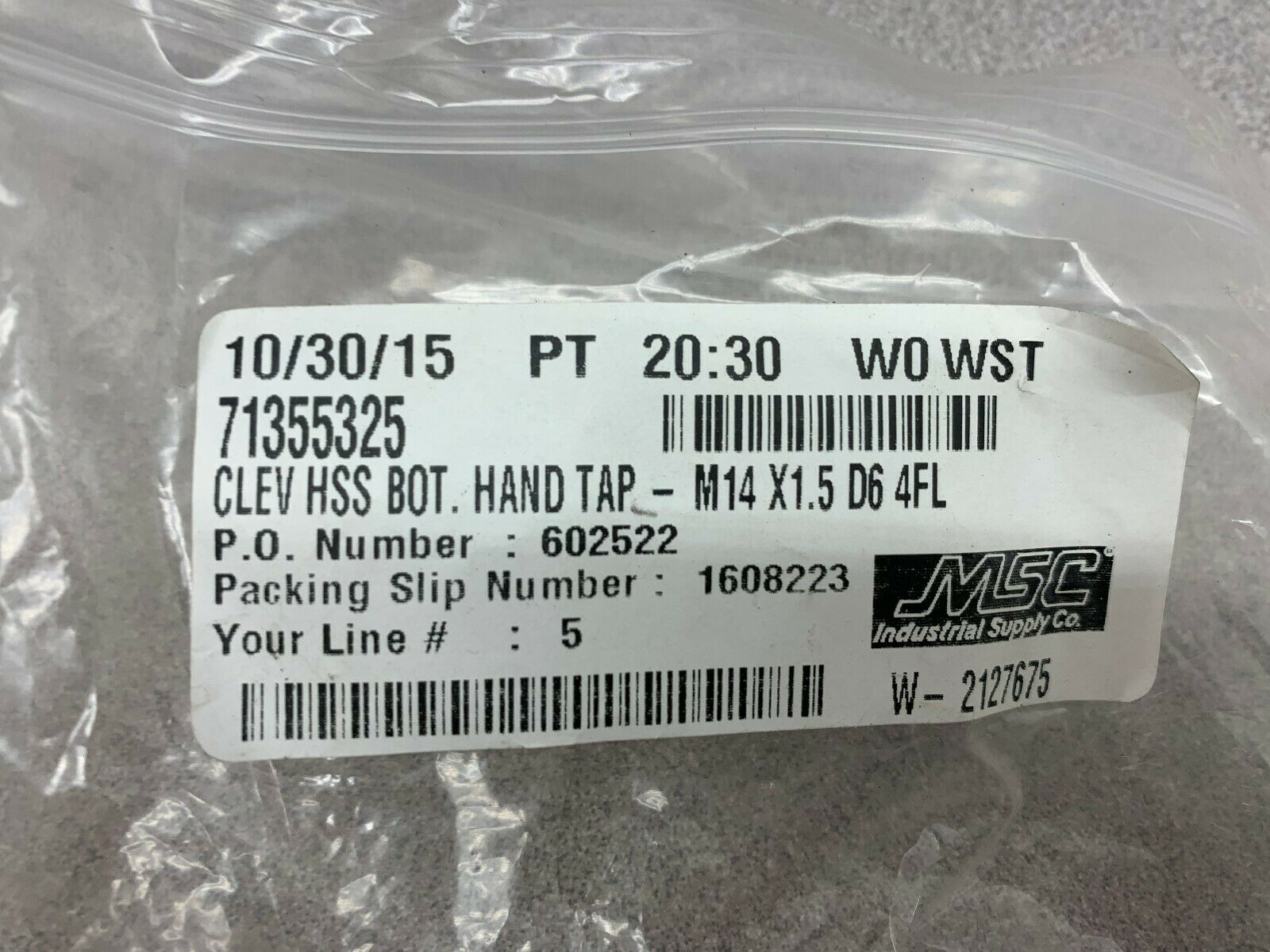 NEW NO BOX CLEVELAND HAND TAP C54753