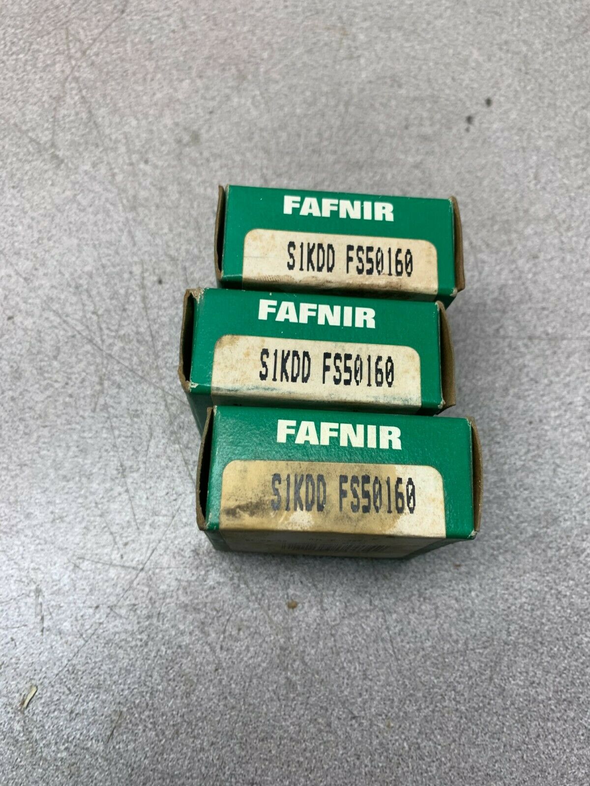 LOT OF 3 NEW IN BOX FAFNIR BALL BEARING S1KDD FS50160