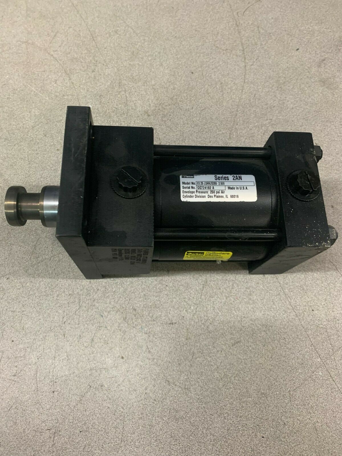 NEW NO BOX PARKER 03.25 J2ANUS355 2.500 CYLINDER