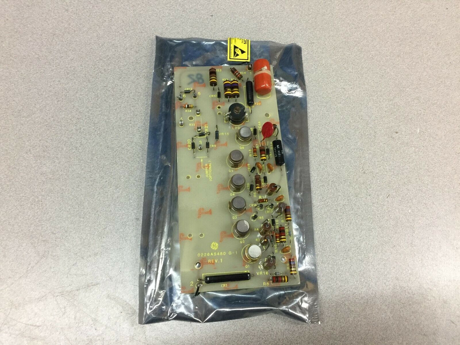 NEW NO BOX GE CIRCUIT BOARD 0226A5480G-1