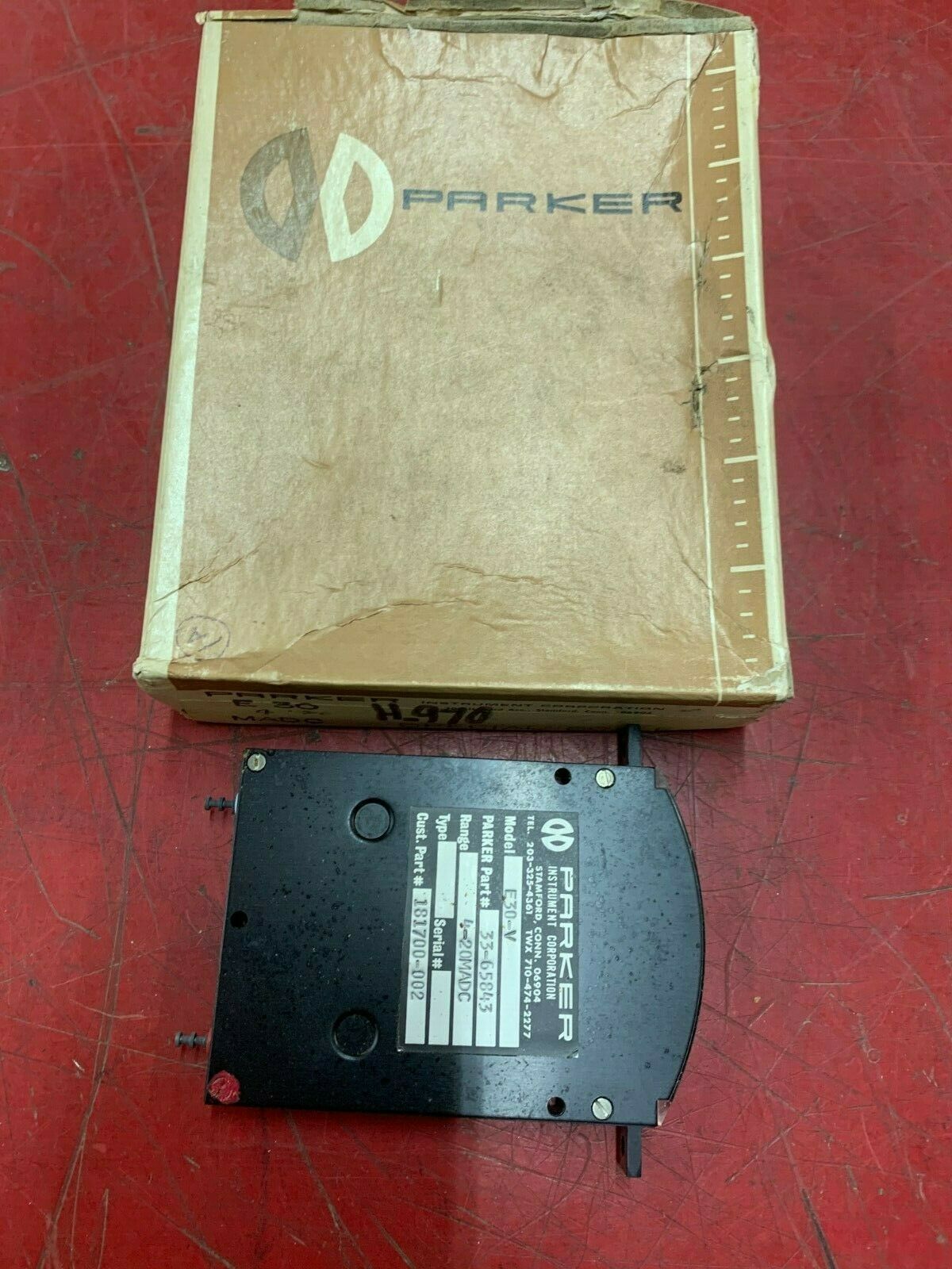 NEW IN BOX PARKER PANEL METER 33-65843