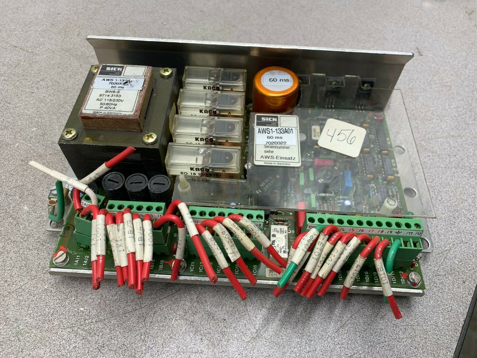 USED SICK POWER SUPPLY AWS 1-133A01