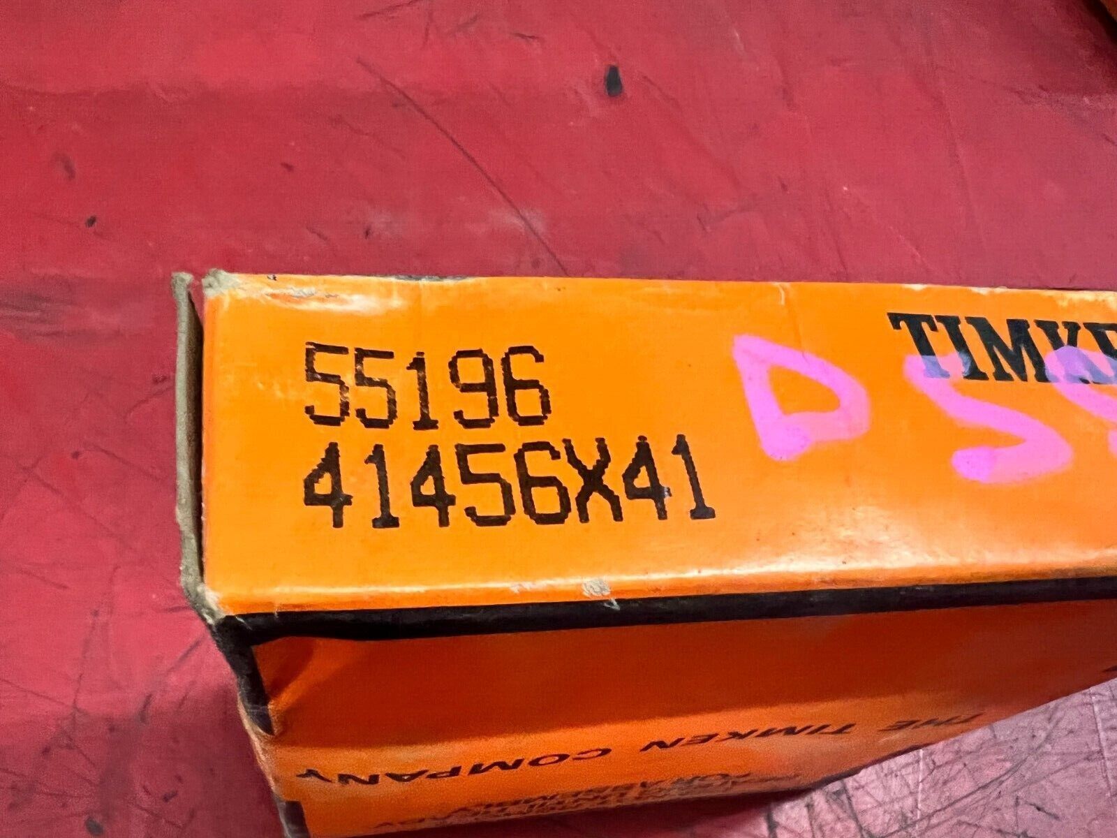 NEW IN BOX TIMKEN ROLLER BEARING 55196