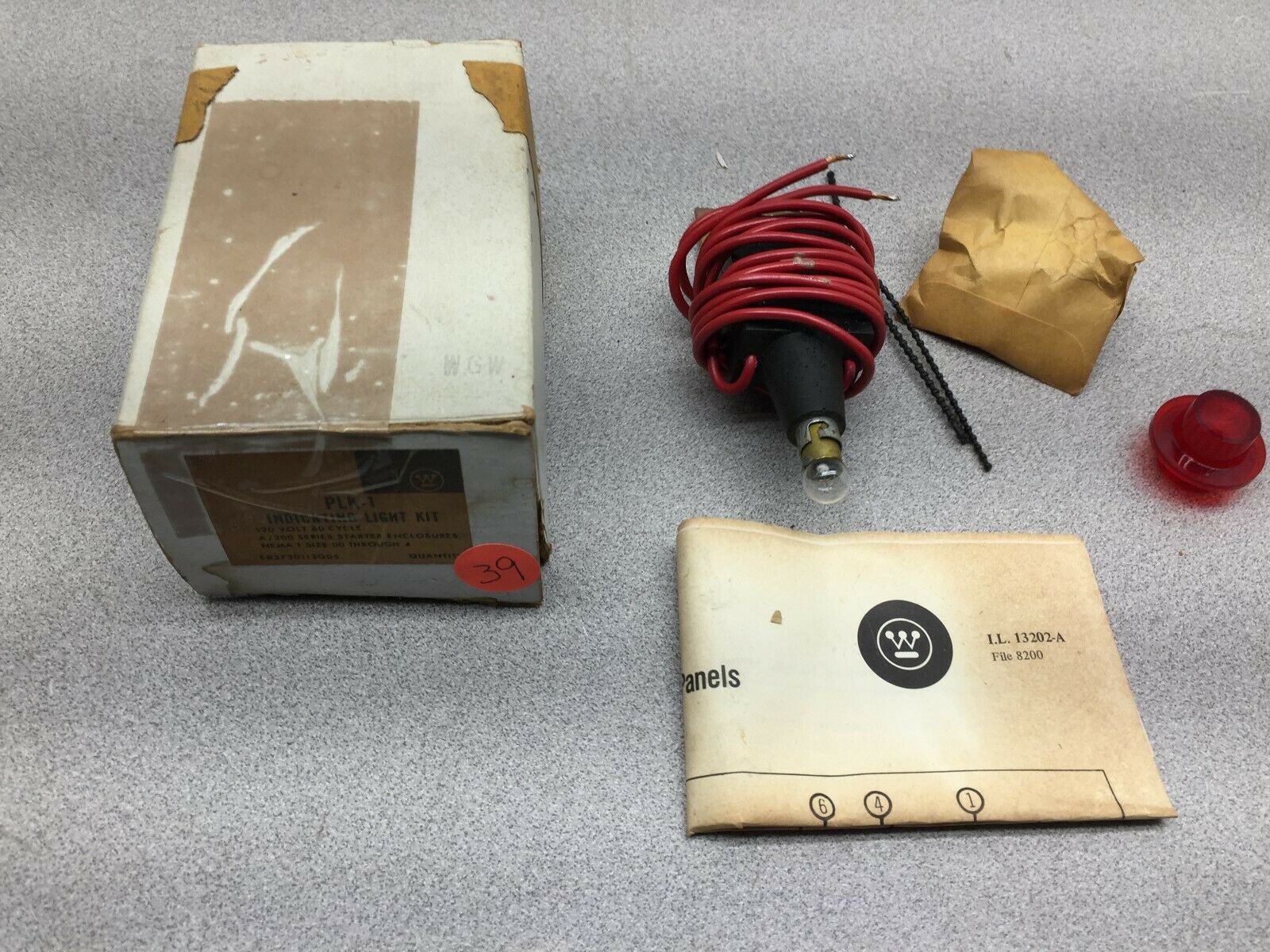 NEW IN BOX WESTINGHOUSE INDICATING LIGHT KIT PLK-1