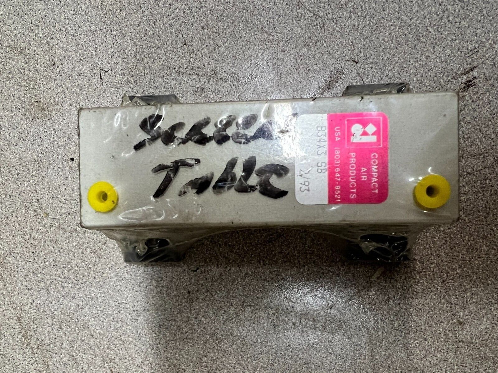 NEW NO BOX COMPACT AIR PRODUCTS B34X3 SB CYLINDER BLOCK  B34X3