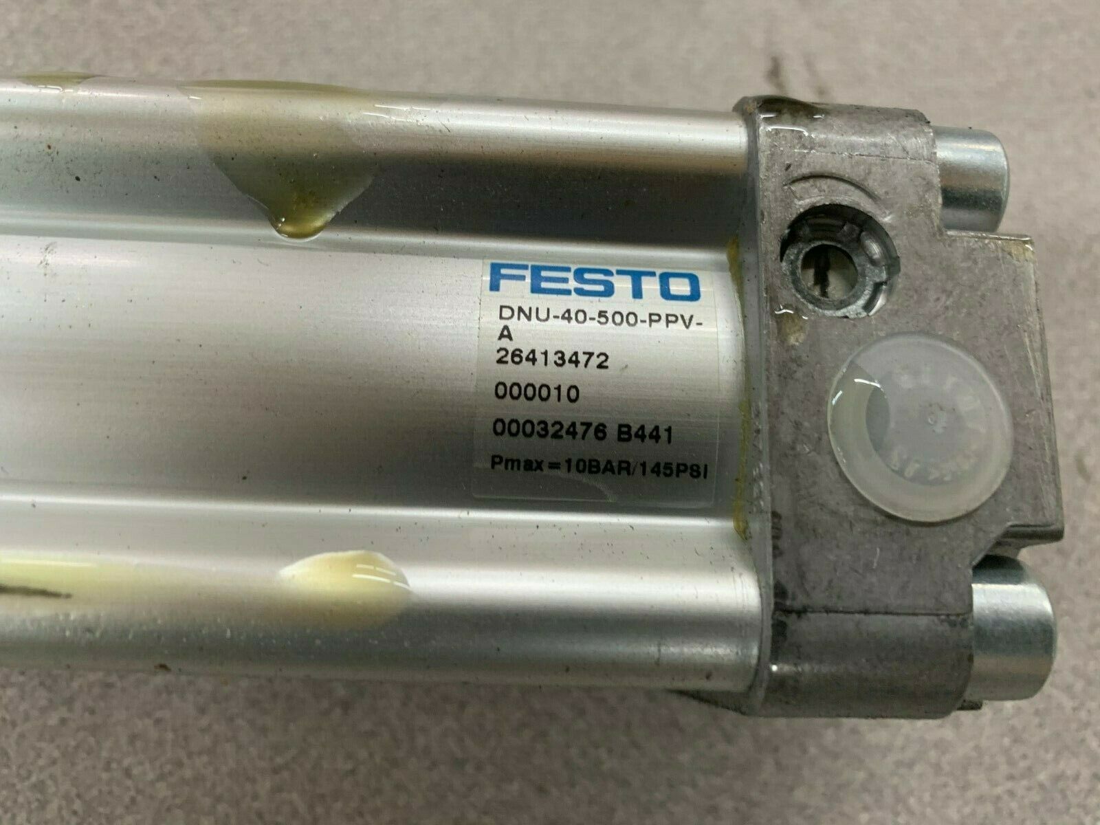 NEW NO BOX FESTO 26413472 PNEUMATIC CYLINDER DNU-40-500-PPV-A