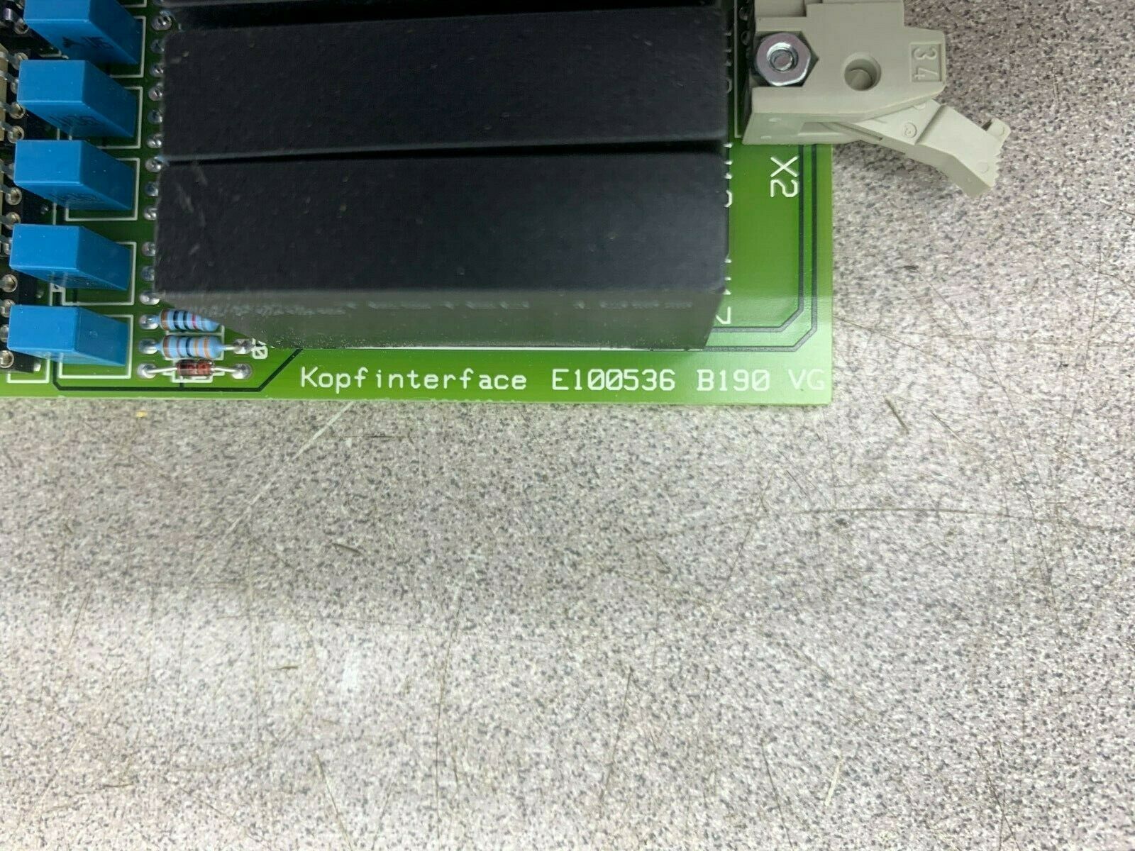 USED KOPFINTERFACE POWER BOARD E100536