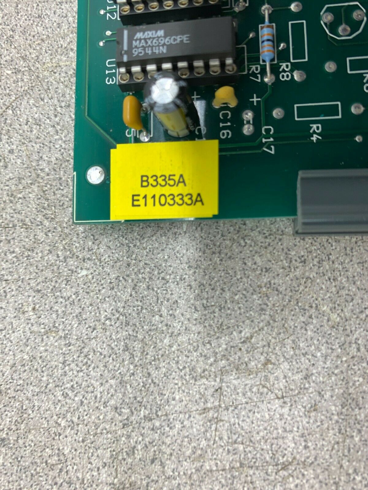 USED EMHART CIRCUIT BOARD E110333A