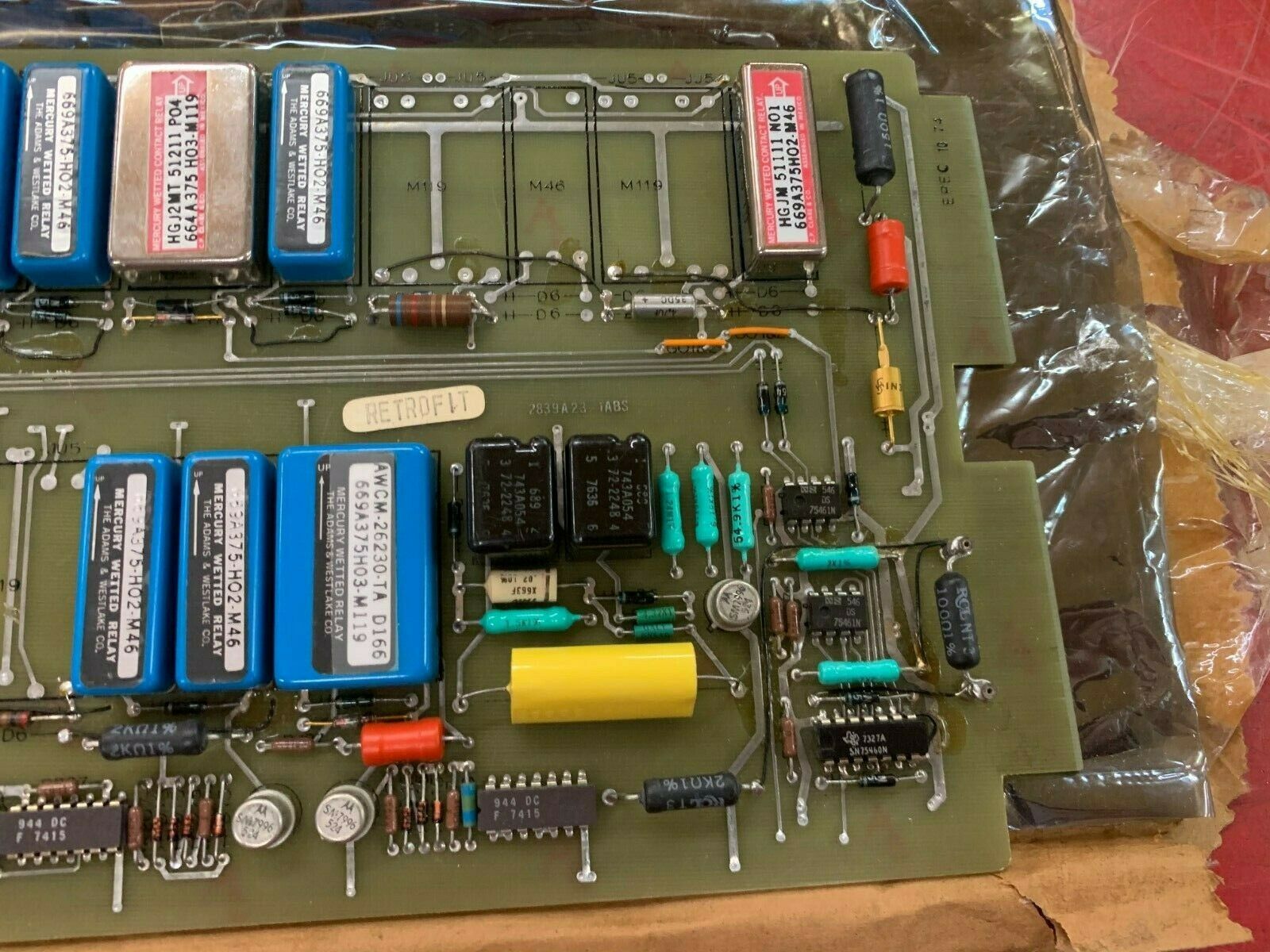 NEW NO BOX WESTINGHOUSE CIRCUIT BOARD 2839A23G01