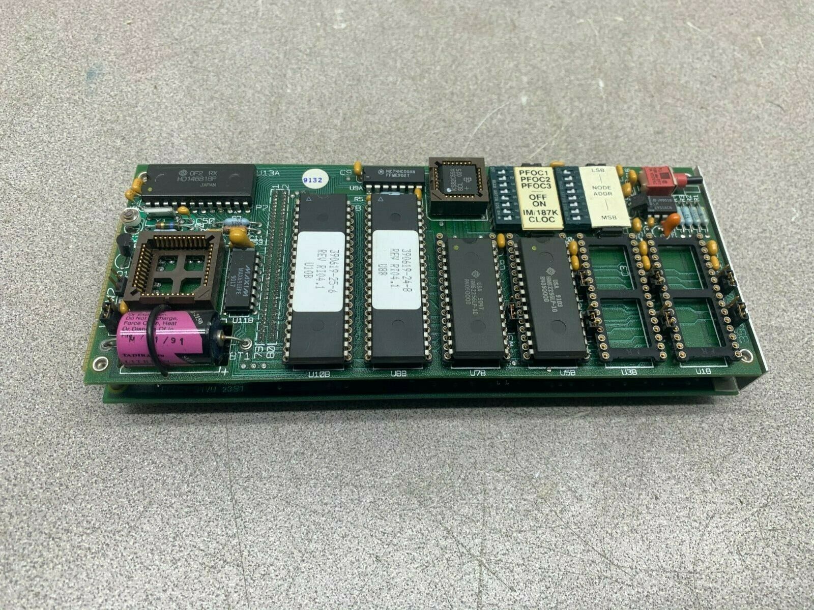 USED EMERSON BRISTOL BABCOCK BOARD ASSEMBLY 392036-01-0