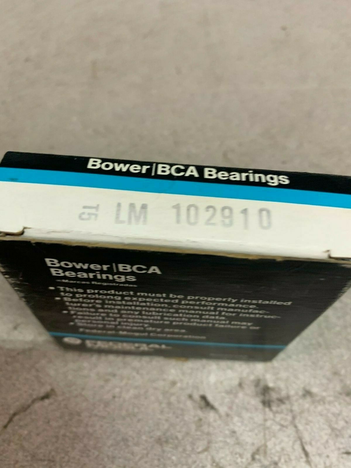 LOT OF 6 NEW IN BOX BOWER BEARING RACE LM 102910