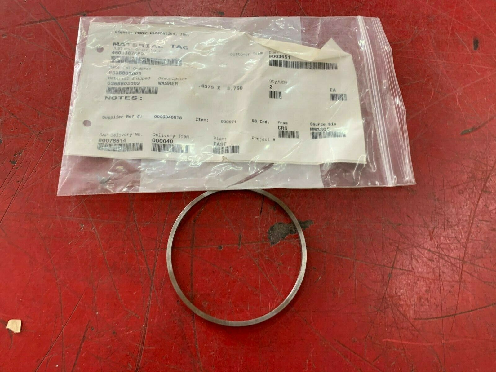 NEW NO BOX SIEMENS WASHER 636B803004