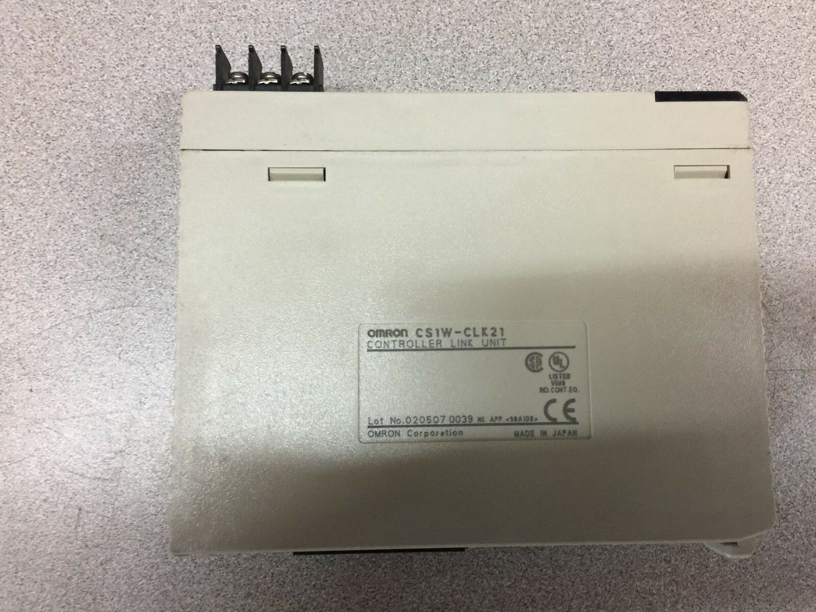 USED OMRON CONTROLLER LINK UNIT CS1W-CLK21