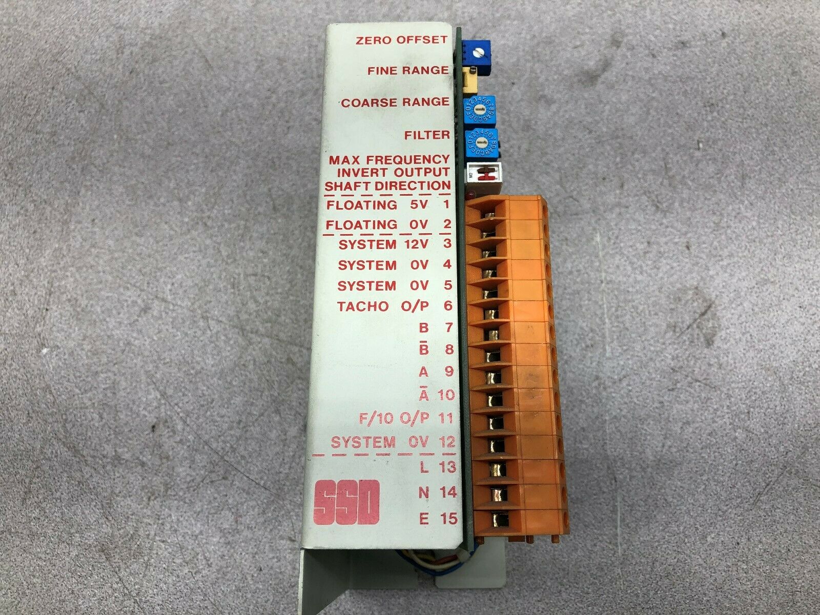 USED SSD CONTROL MODULE 054972