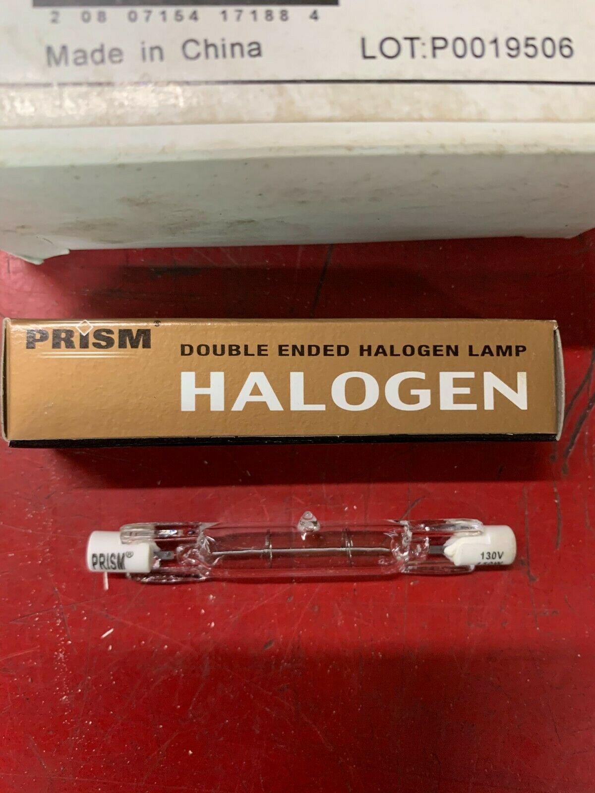 BOX OF 10 NEW IN BOX PRISM HALOGEN LAMPS Q150T3C/S