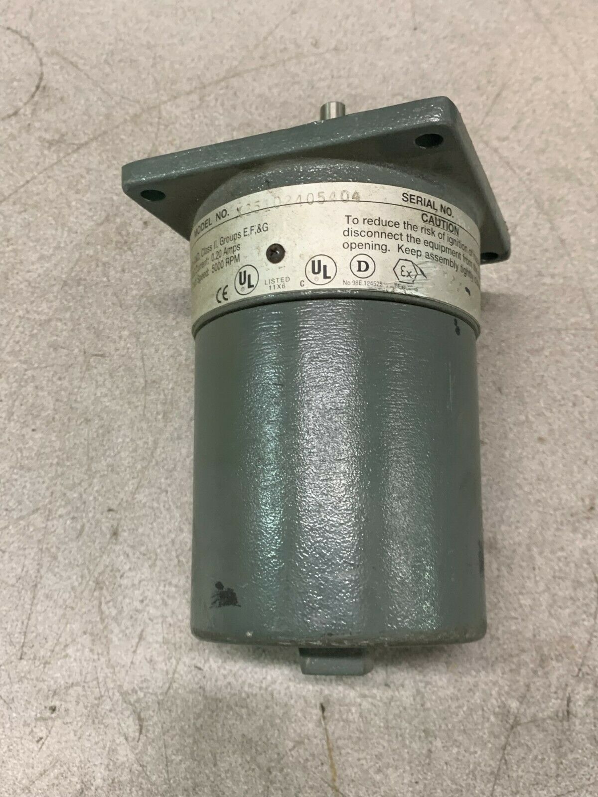 USED DYNAPAR ENCODER X25102405404