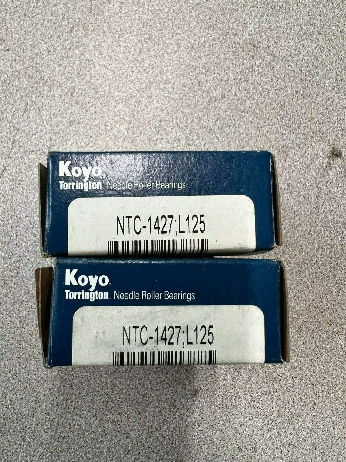 LOT OF 2 NEW IN BOX KOYO ROLLER AND CAGE ASSEMBLY NTC-1427;L125