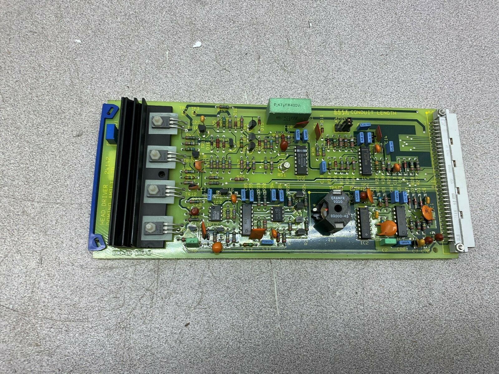 USED DOMINO AMJET HEAD DRIVER BOARD 24142