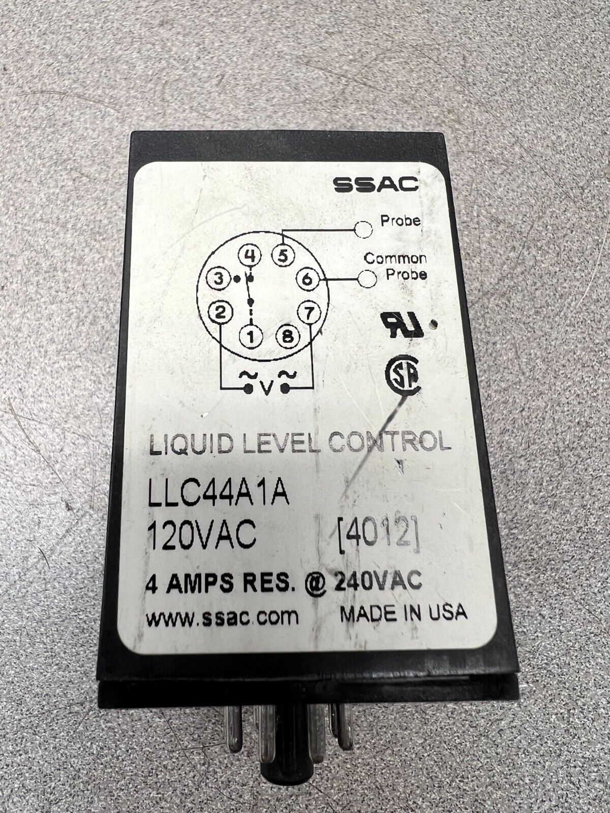 USED SSAC LIQUID LEVEL CONTROL LLC44A1A