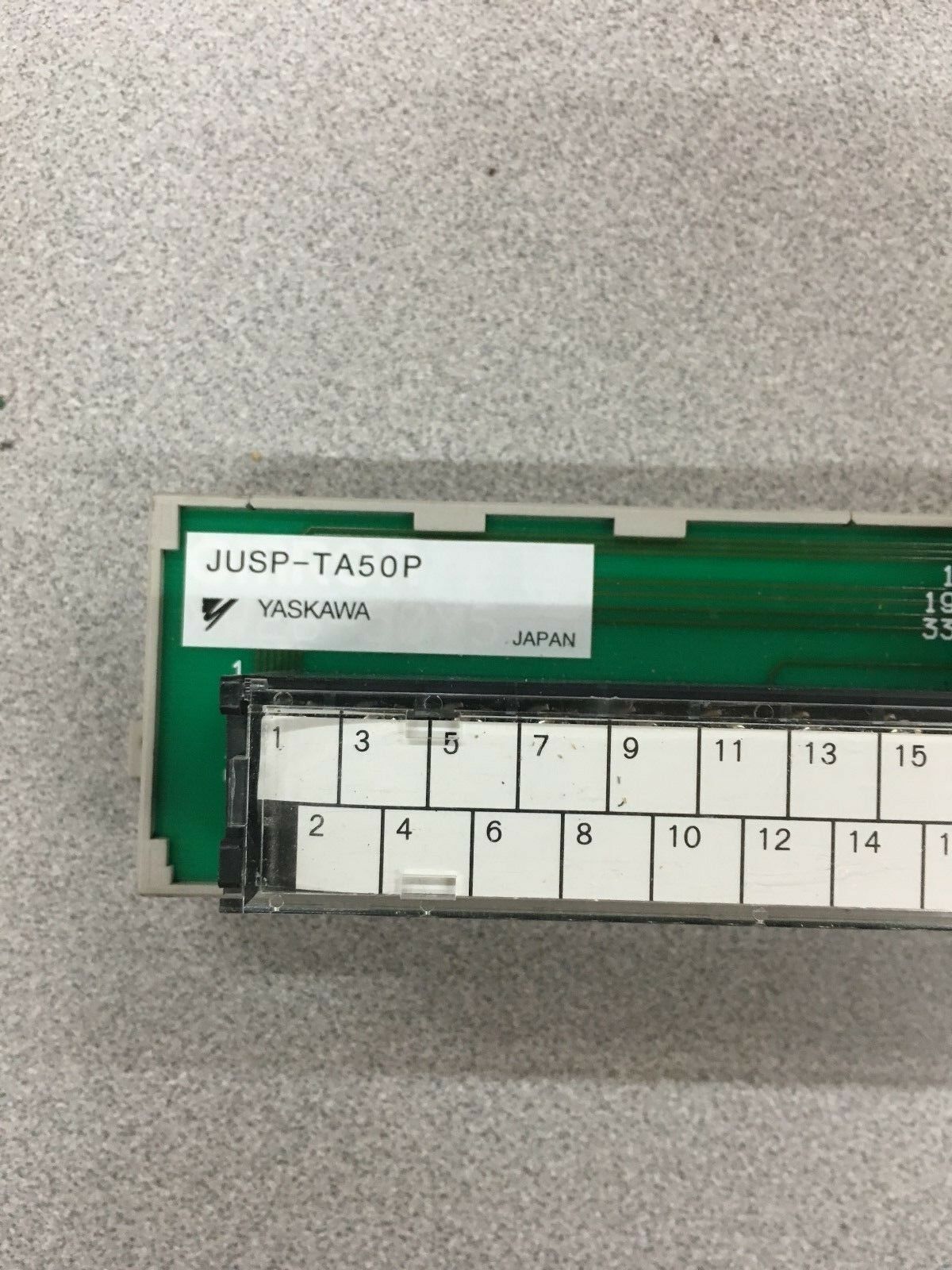 NEW NO BOX YASKAWA CONNECTOR TO TERMINAL INTERFACE UNIT JUSP-TA50P