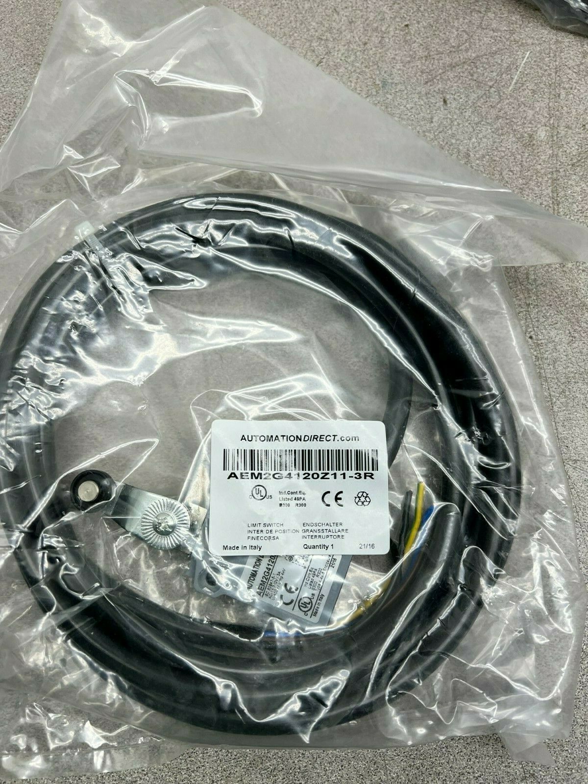 NEW IN BAG AUTOMATION DIRECT LIMIT SWITCH AEM2G4120Z11-3R