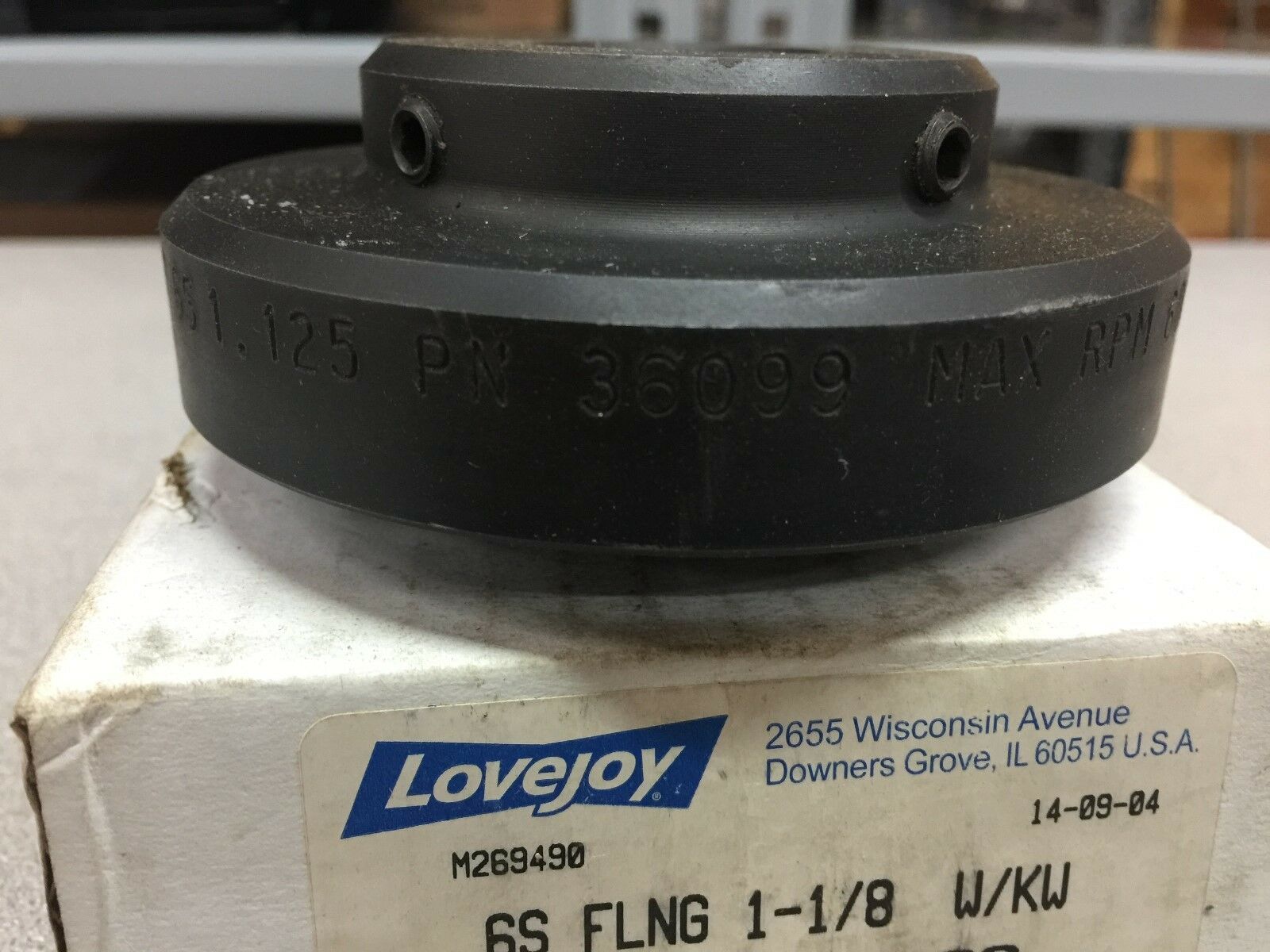 NEW IN BOX (LOT OF 2) LOVE JOY 6S FLING 1-1/8 W/KW COUPLING 685144 36099