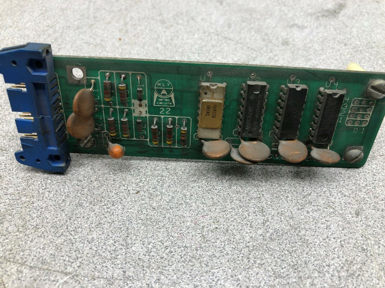 USED MET CIRCUIT BOARD SE31C183