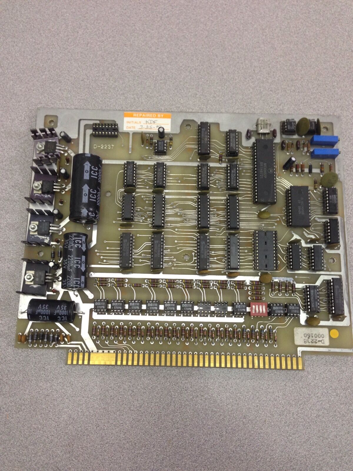 REMANUFACTURED ARNOLD PPCD-A PC CONTROL BOARD D-2237