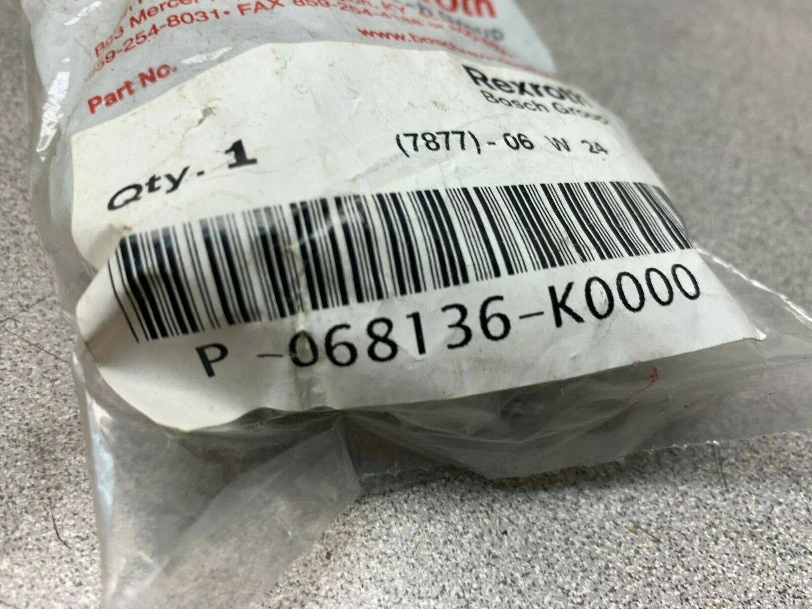 NEW IN BAG REXROTH PART P-068136-K0000