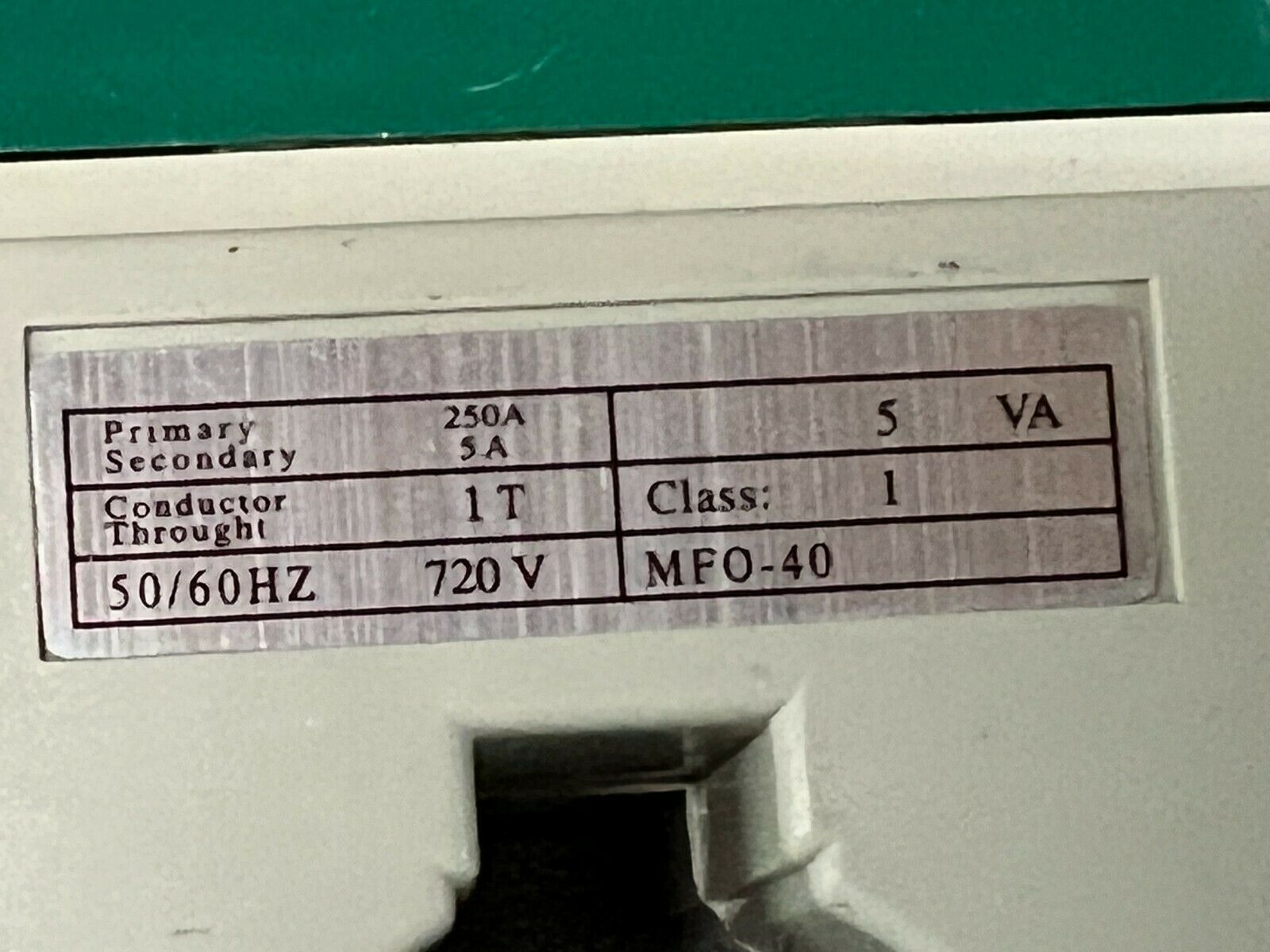 NEW IN BOX OMEGA MFO402505A TRANSFORMER MFO-40