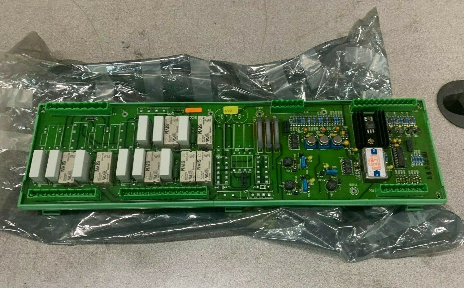 USED BARMAG ELECTRONIC I/O BOARD ED372E