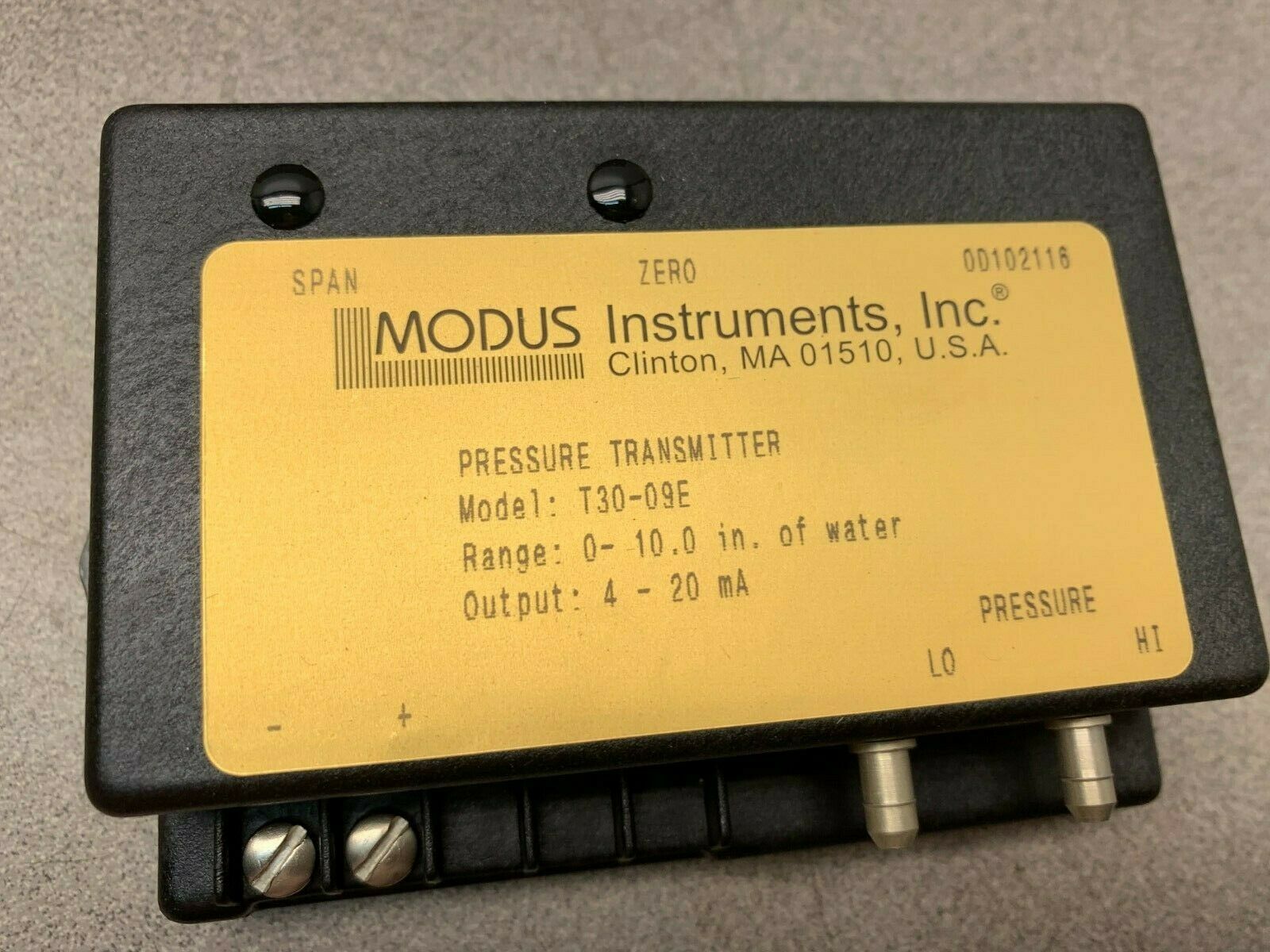 NEW IN BOX MODUS TRANSMITTER T30-09E