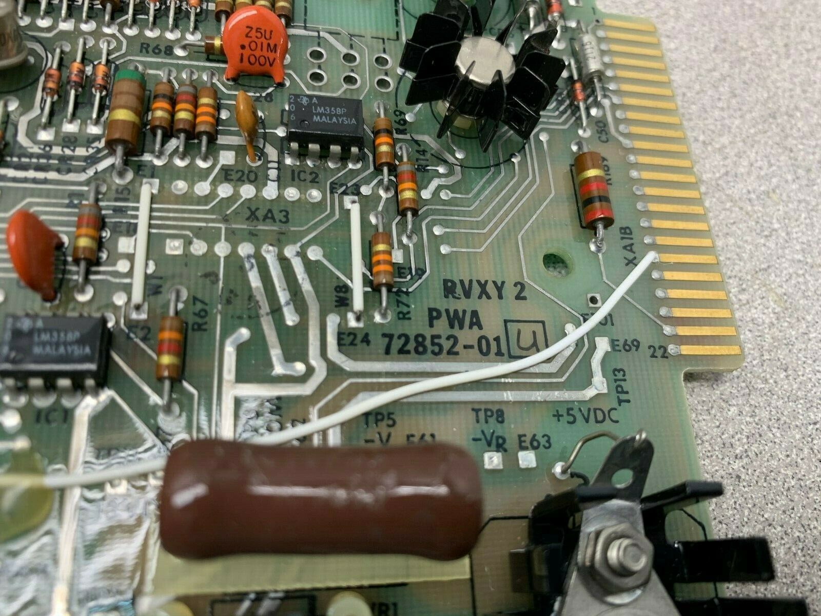 BENTLY NEVADA 72851-04-02-04-01-01-00-00-01 CIRCUIT BOARD RVXY2 PWA 72852-01U