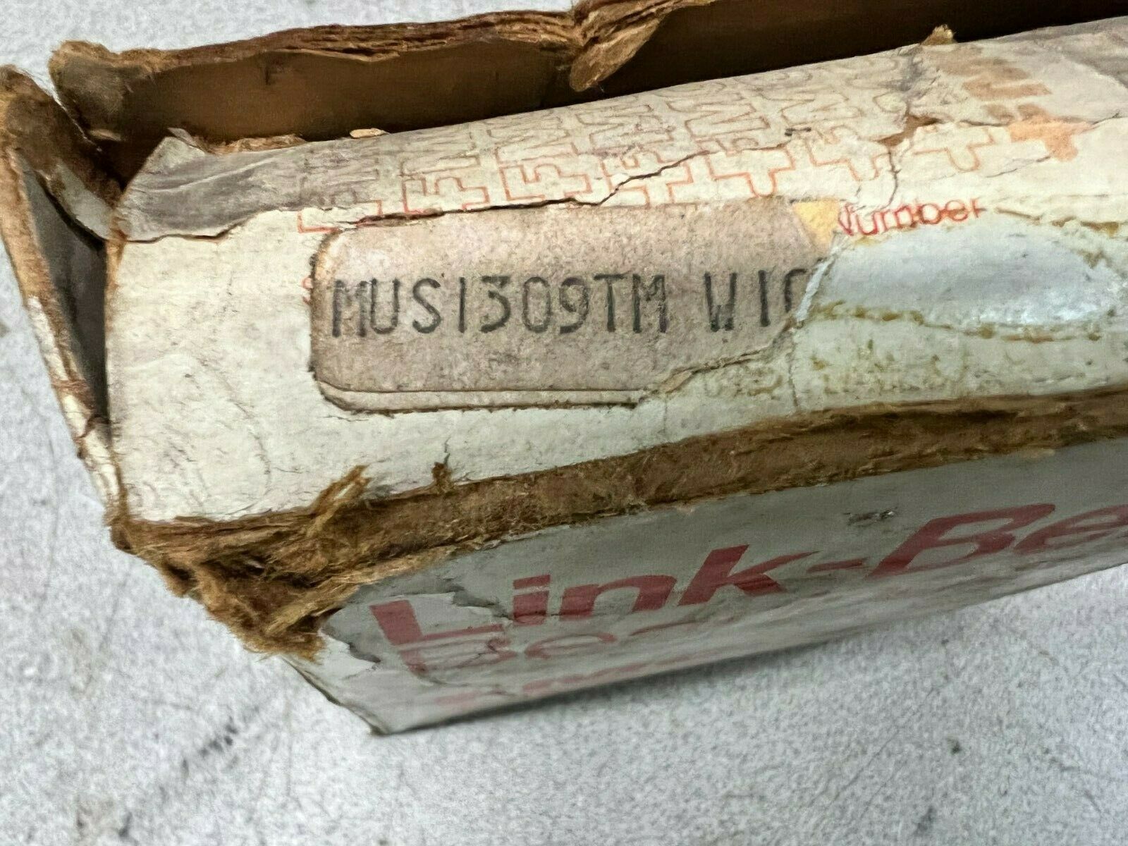 NEW IN BOX LINKBELT MUS1309/W107 CYLINDRICAL BEARING MUS1309TM