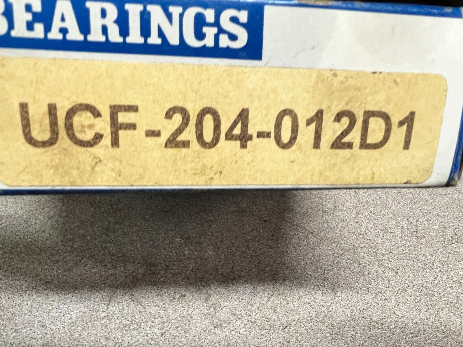 NEW IN BOX IBI FLANGE BEARING UCF-204-012D1