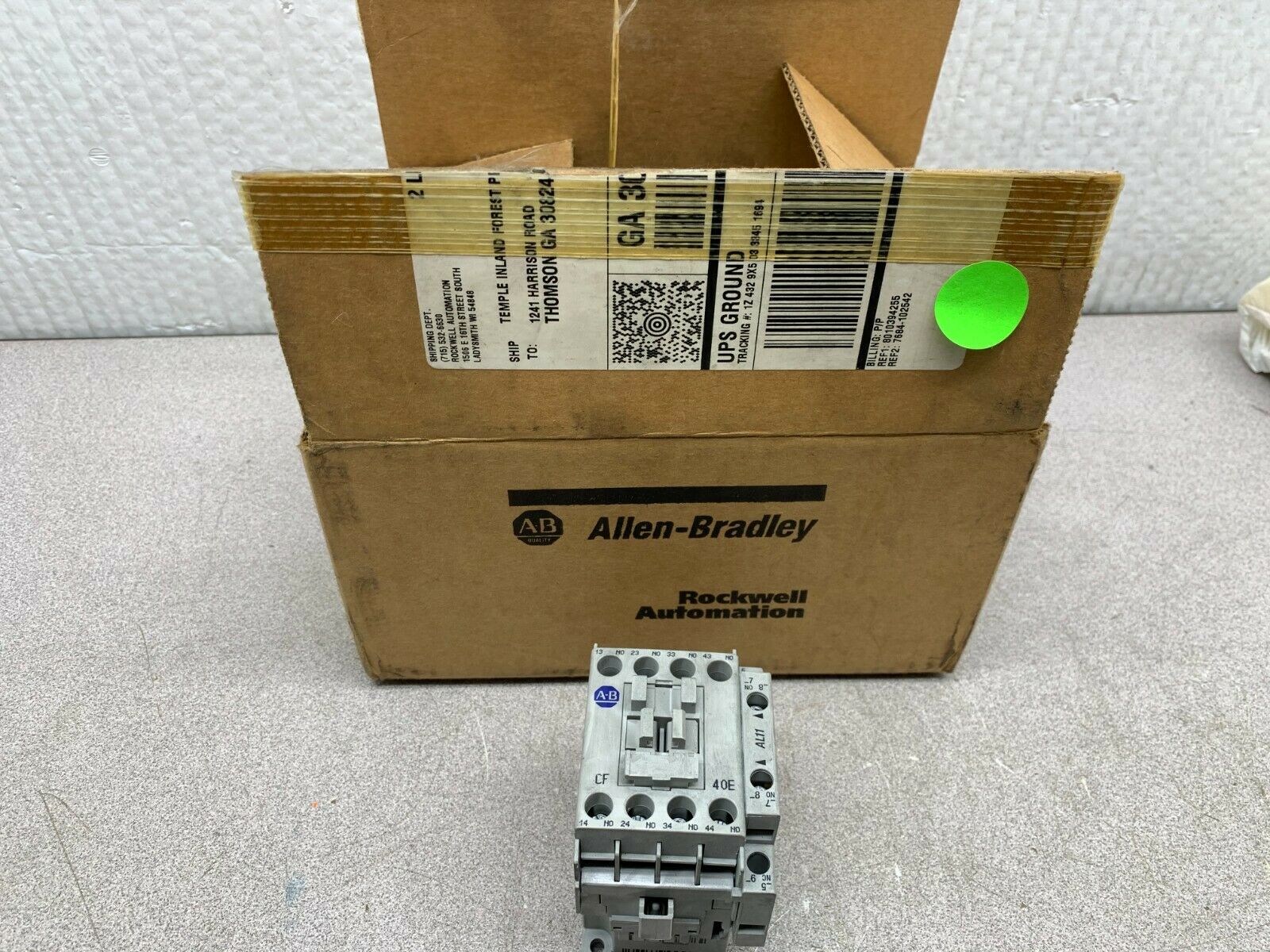 NEW IN BOX ALLEN-BRADLEY CONTROL RELAY 700-CFZ1510D SERIES A