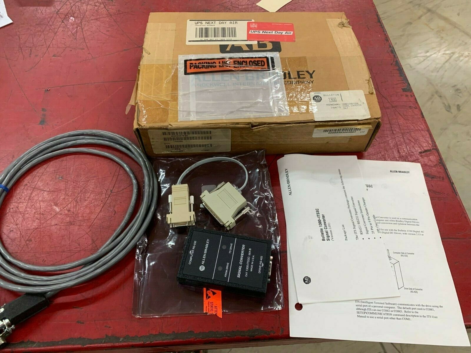 NEW IN BOX ALLEN-BRADLEY SIGNAL CONVERTER 1300-ITSSC SERIES A