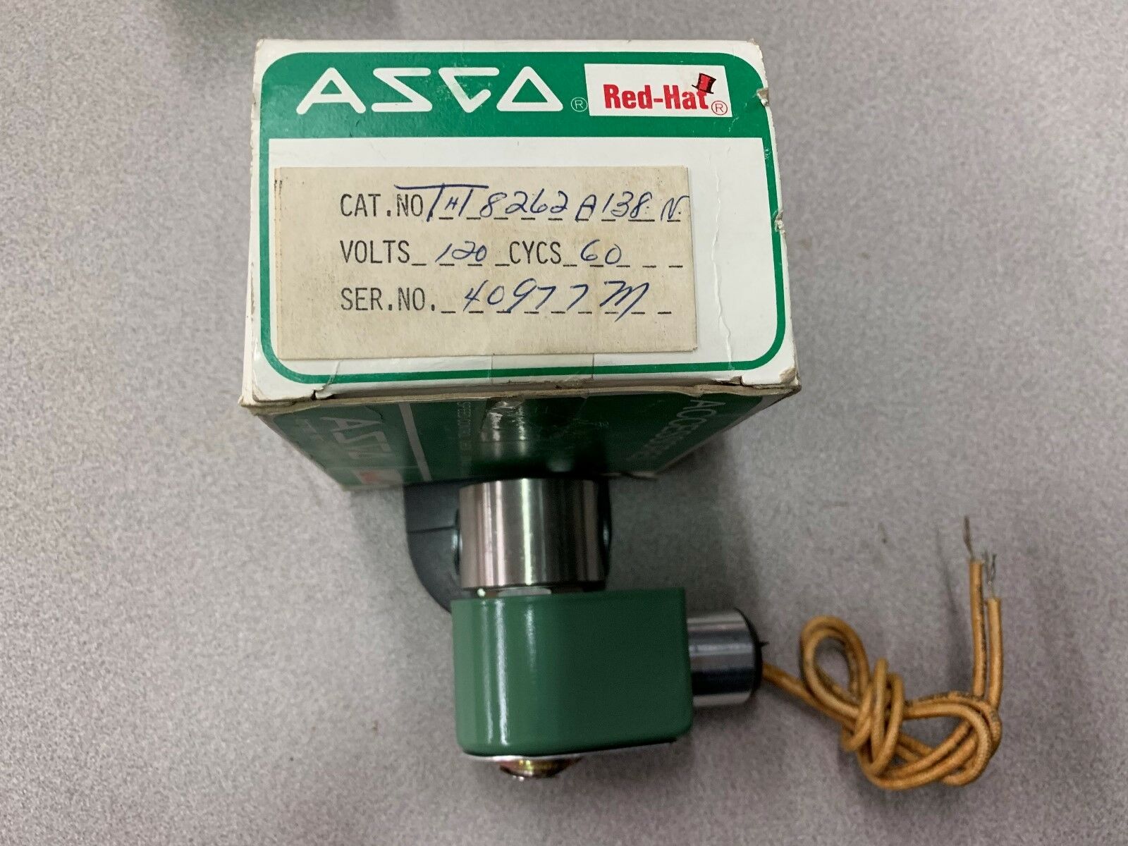 NEW IN BOX ASCO VALVE THT8262A13811