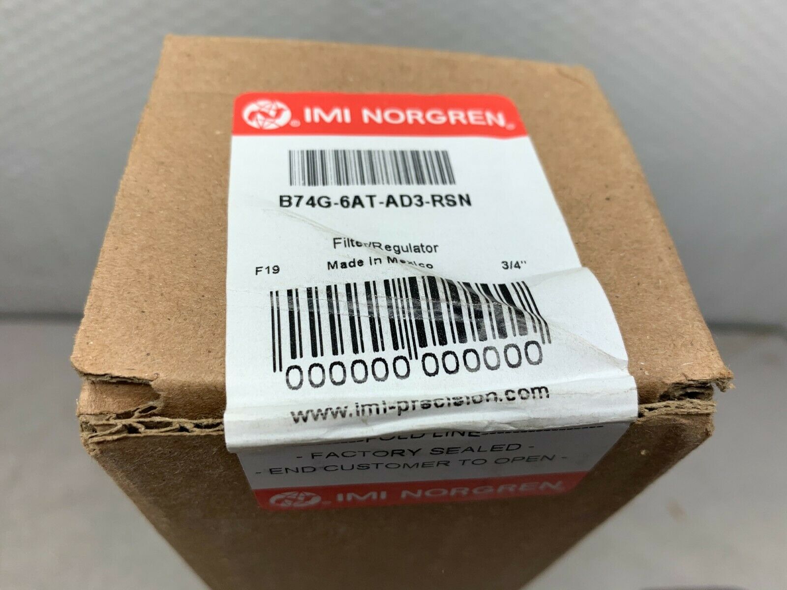 NEW IN BOX NORGREN FILTER B74G-6AT-AD3-RSN