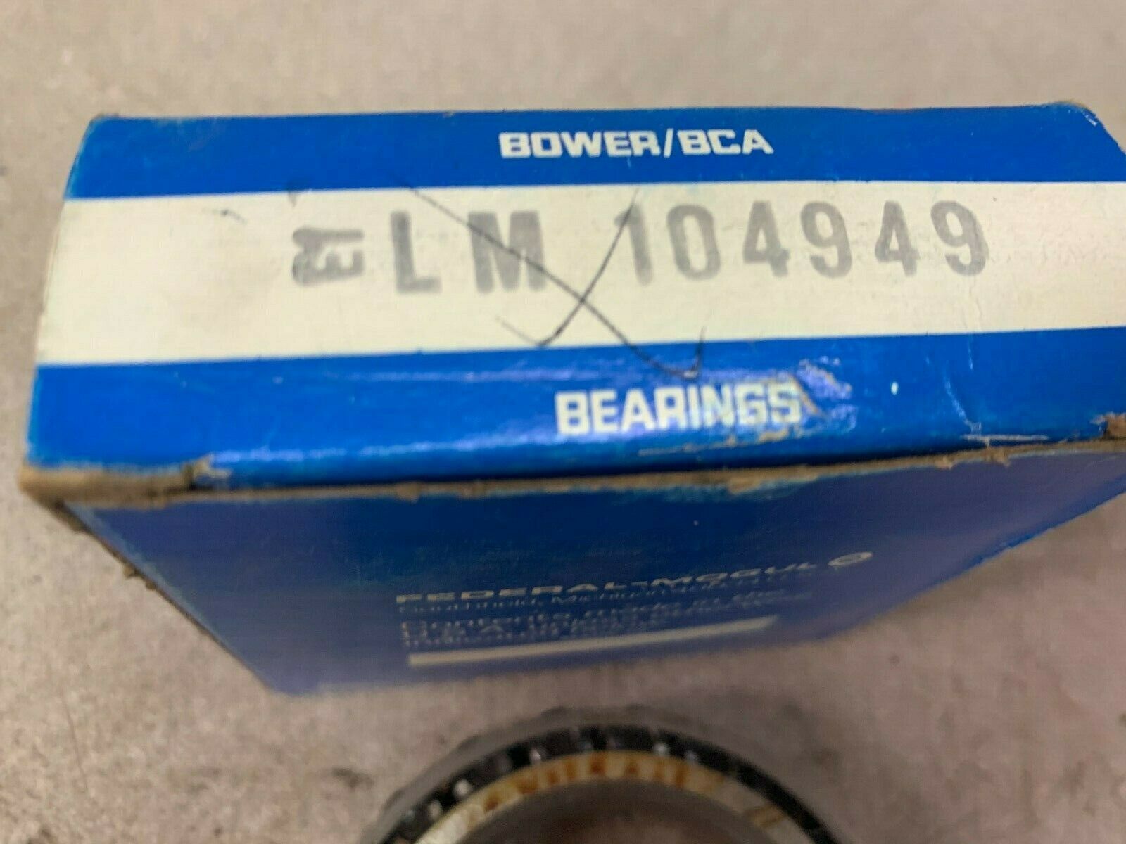 NEW IN BOX BOWER TAPERED ROLLER BEARING LM 104949