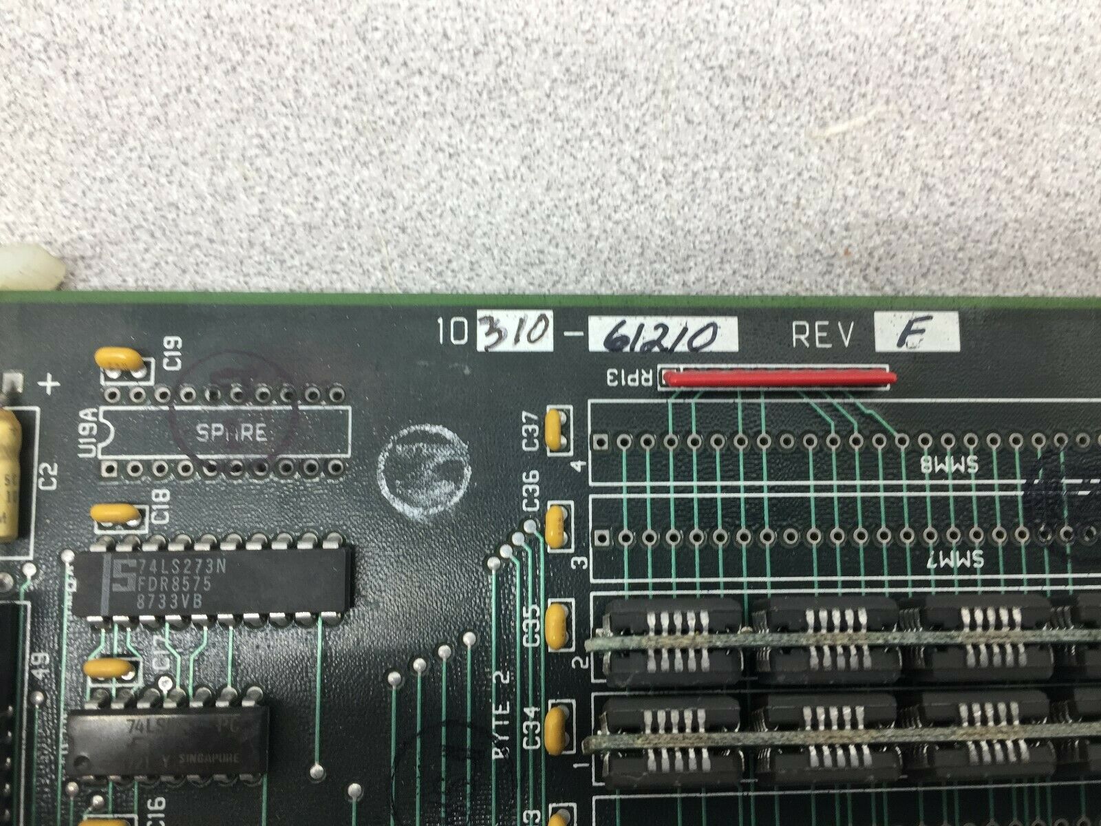 USED ADEPT PROCESSOR BOARD 10310-61210 REV F