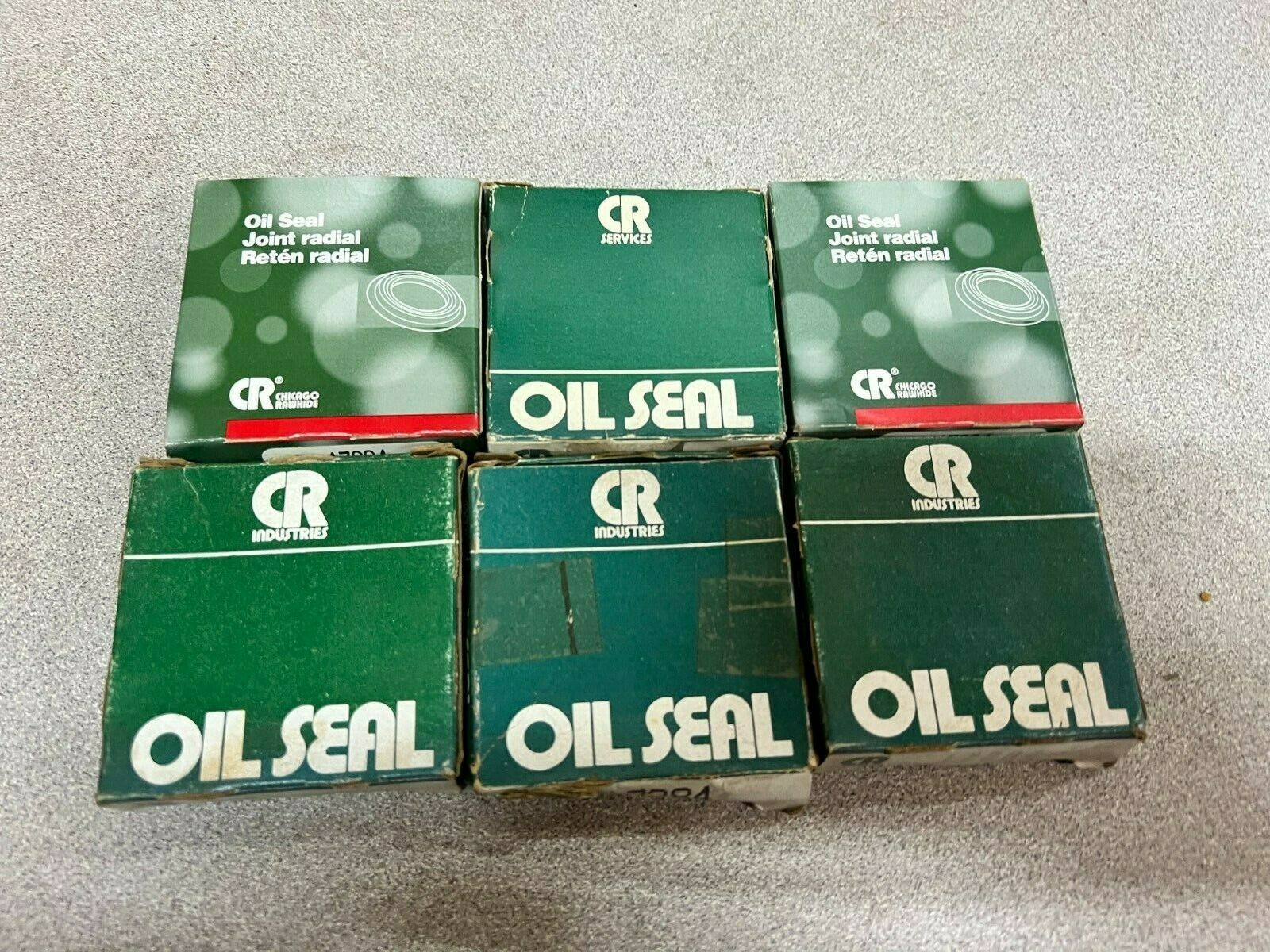 LOT OF 6 NEW IN BOX CHICAGO RAWHIDE OILSEAL 17284