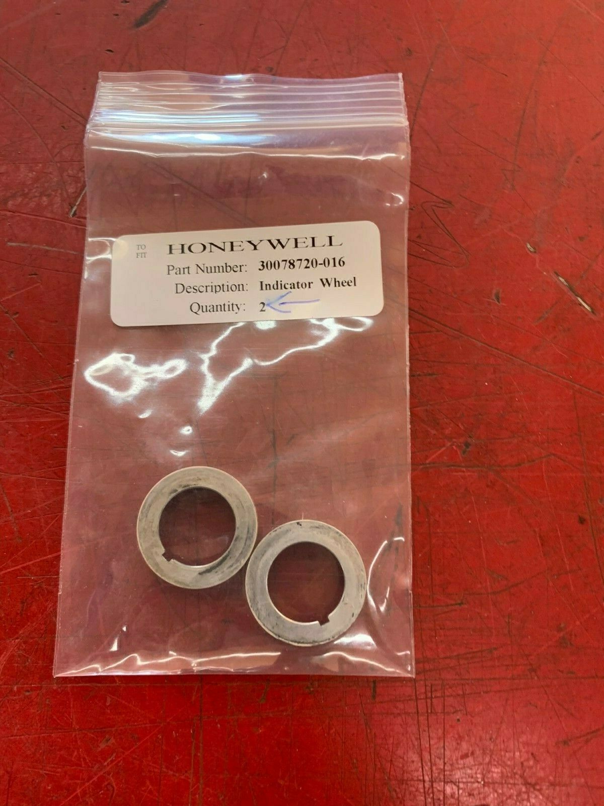 LOT OF 2 NEW NO BOX HONEYWELL INDICATOR WHEEL 30078730-016