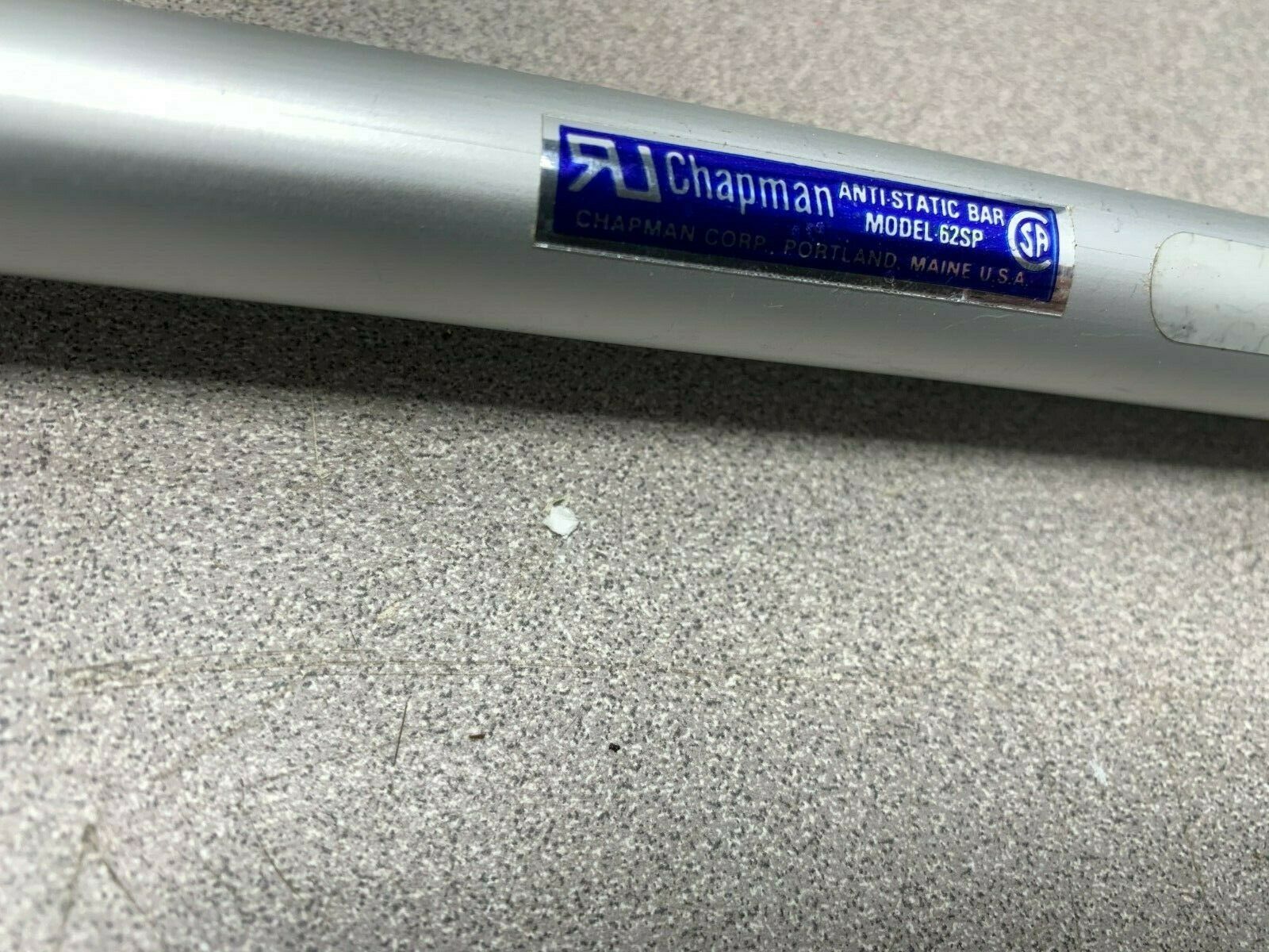 USED CHAPMAN 62SP ANTI-STATIC BAR 81266-001