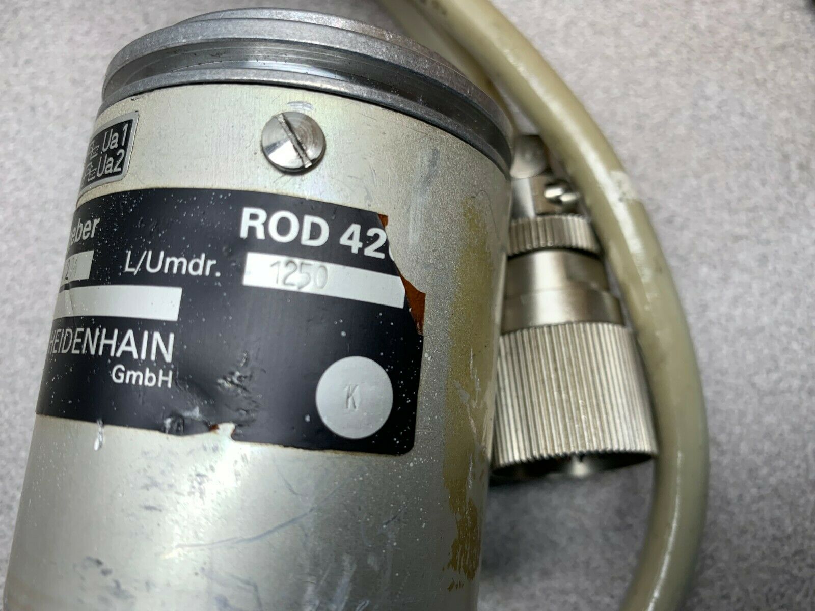 USED HEIDENHAIN ROD 426B 1250 ENCODER 20934294