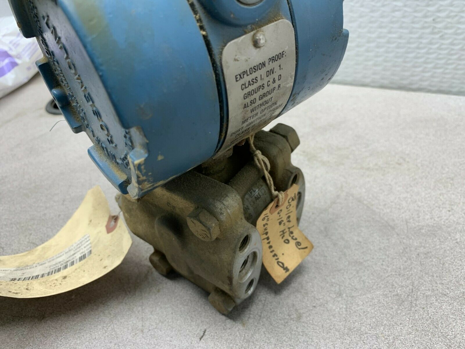 USED ROSEMOUNT PRESSURE TRANSMITTER 1151DP4E12B1