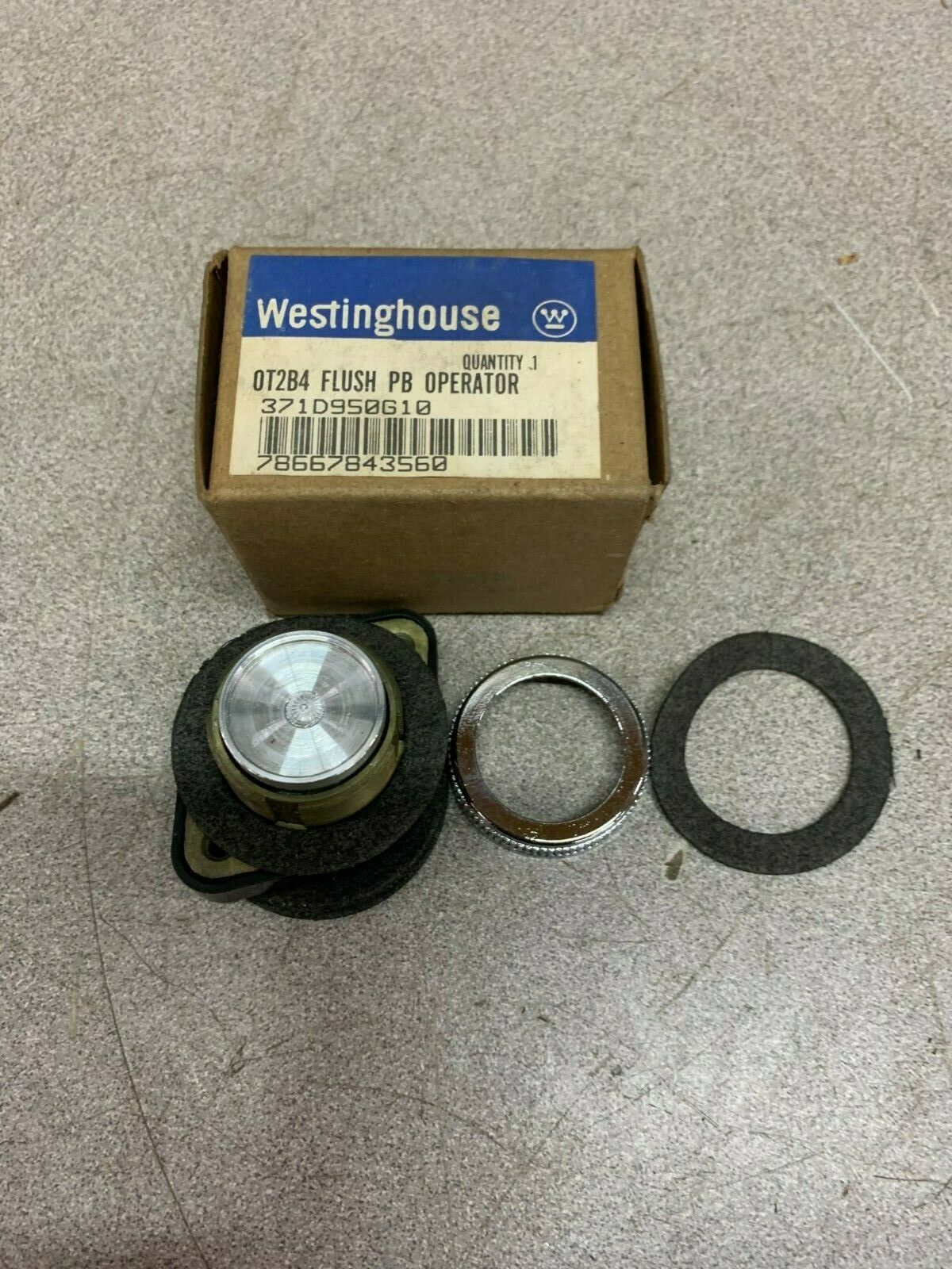 NEW IN BOX WESTINGHOUSE FLUSH PB OPERATOR 0T2B4