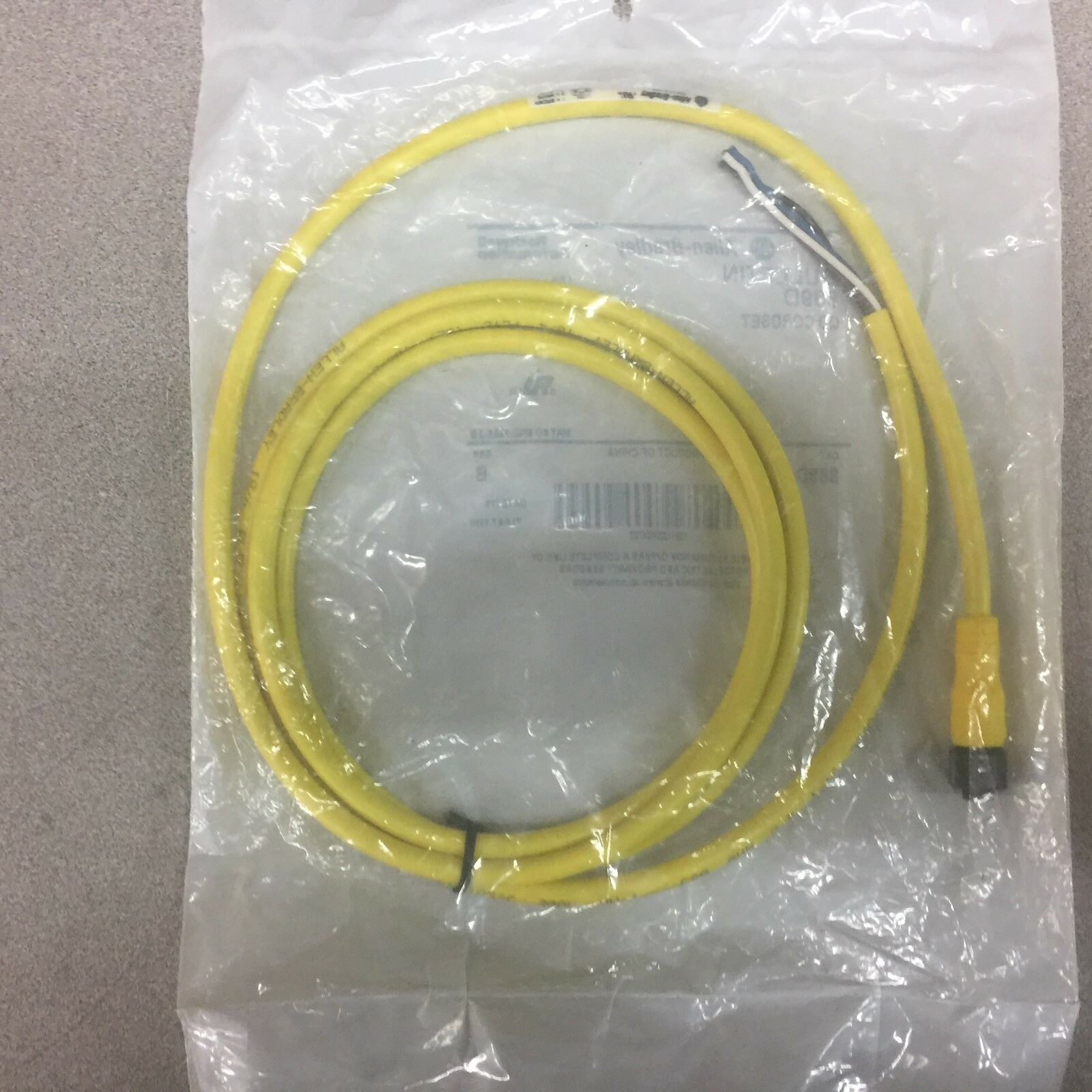 NEW IN BAG ALLEN BRADLEY QD CORDSET 889-F4AE-2 SER B