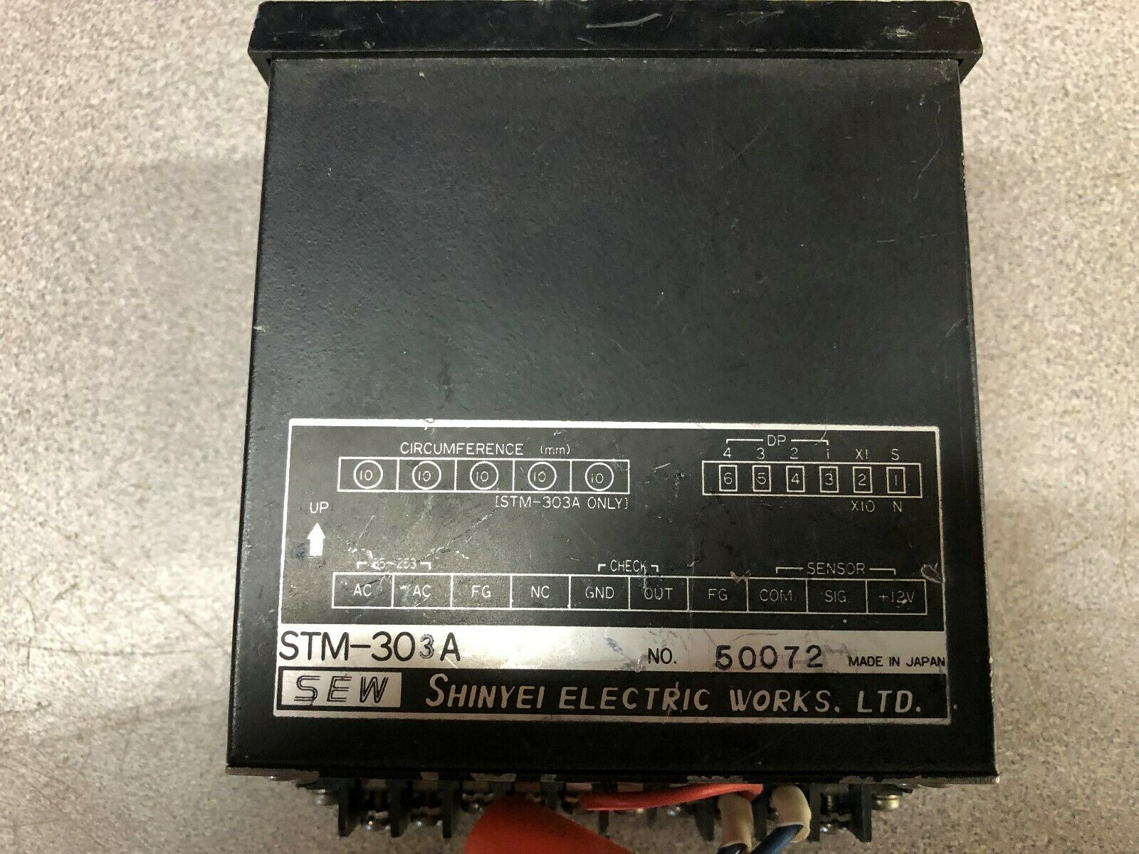 USED SEW DIGITAL COUNTER STM-303A